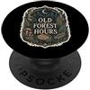 Jimbeels Old Forest Hours bosco felci funghi PopSockets PopGrip Adesivo