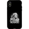 Ancient Greek Math Archimedes Geometry Custodia per iPhone X/XS Geometria matematica greca antica di Archimede