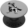 Demonique Tees and Ars Goetia Demon Gift Naberio Il reggente ululante delle ombre PopSockets PopGrip Adesivo