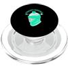 Matching Light Teal Aqua Color Graphic T Verde acqua chiaro Aqua Color Trust Issues-v2 Teal Aqua Graphic PopSockets PopGrip per MagSafe