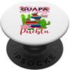 Puebla México Souvenir Mexican Couples M Latina Chingona Bonita Cabrona Spanish Woman Girl Mexican PopSockets PopGrip Adesivo
