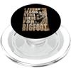 InGENIUS Camicie e regali di umorismo cr Sasquatch trovato Gesù in cerca di Bigfoot Umorismo PopSockets PopGrip per MagSafe