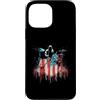 Paint Dripping Patriotic 4th of July US Custodia per iPhone 13 Pro Max BATTERIA Musicista Band Bandiera Americana USA Drip Graffiti Amante