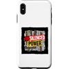 Empowerment Activist Feminist Unsilenced Custodia per iPhone XS Max Bold Unsilenced Power Snake Skin, attivista
