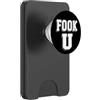 Watch TV Movies & Books on Radio Compute Fook U | Scuola di umorismo universitario PopSockets PopWallet per MagSafe
