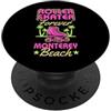 Matching Monterey Beach California Vacat Pattinatore a rotelle Forever Monterey Beach California Roller PopSockets PopGrip Adesivo