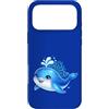 Ocean Aesthetic Decor Custodia per iPhone 17 Pro Max Carino Balena Cartoon Teal Blu Mare Subacqueo Bella