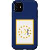 Flags and Symbols Custodia per iPhone 11 Bandiera del Rhode Island