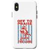 Frog Faith Revival Custodia per iPhone X/XS Fuori per lodare Dio il Signore - Divertente umorismo Christian Frog