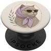 Paw Pact Prints Cute Cat Occhiali da sole Foulard Vintage Floreale Felino PopSockets PopGrip Adesivo