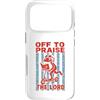 Frog Faith Revival Custodia per iPhone 17 Pro Fuori per lodare Dio il Signore - Divertente umorismo Christian Frog