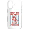 Frog Faith Revival Custodia per iPhone 17 Fuori per lodare Dio il Signore - Divertente umorismo Christian Frog