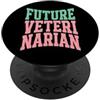 Vet Tech Designs Futuro Veterinario Retro PopSockets PopGrip Adesivo