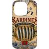 Preposh Custodia per iPhone 14 Pro Marocco Sardine Estate Estetica Vintage