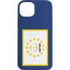Flags and Symbols Custodia per iPhone 15 Plus Bandiera del Rhode Island