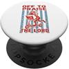 Frog Faith Revival Fuori per lodare Dio il Signore - Divertente umorismo Christian Frog PopSockets PopGrip Adesivo