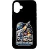 PeeKay Apparel - MoonReturn Custodia per iPhone 16 Plus Ossessionato dal ritorno sulla luna 2028