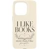 Books Over People Co Custodia per iPhone 15 Pro Amante dei libri Lettura Bibliofilo Bookworm Lettore introverso