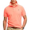 Superdry Vintage Destroy Polo, Coral Neon, L Uomo