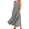 RYTEJFES Abiti Estivi Donna Vestiti Donna Estivi Vestiti Lunghi Abito Lungo Estivo Dress Canotta Corti Corto Vestito Estate Floreali Mare Curvy Vestidos De Mujer Verano Abbigliamento in Lino Vestitino 2XL