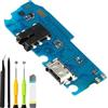ZHUROUPU Porta di Ricarica di Ricambio per Galaxy Tab A 8.0 2019 T290 T295 SM-T290 SM-T295 Microfono Connettore Dock USB Cavo Flessibile Scheda di Riparazione con cacciaviti