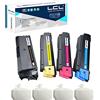 LCL Cartucce di Toner Compatibile 4cartridges 7000Pagine TK591 TK590 TK-590 | TK-590K 1T02KV0NL0 1T02KVCNL0 Sostituzione per Kyocera ECOSYS M6526cdn P6026cdn M6026cdn (1Nero 1Ciano 1Magenta 1Giallo)