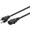 Monoprice 105286 Cavo di Alimentazione Nero 10 m NEMA 5-15P Accoppiatore C13
