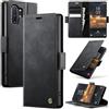 Cracedily Cover per Samsung Galaxy Note 10 Plus Case, Libro Custodia Portafoglio Premium Pelle PU, Slot Scheda, RFID Shieldon, Chiusura Magnetico Aletta Antiurto Case Custodia per Note 10 Plus, Nero