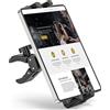JUBORUI Supporto Tablet Cyclette Spinning Bicicletta(4.7"-13), Regolabile 360° Porta Tablet Tapis Roulant, Supporto per iPad Pro/Mini/Air Supporto Tablets per Microfono.
