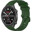 GIOPUEY Cinturini Compatibile con OnePlus Watch 2R, Morbido Silicone Cinturino [Resistente all'Usura] [Traspirante] - Dark Green