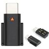 Fraternize Adattatore per telefono cellulare di tipo C per DJI Mic 2, accessori connettore USB-C per smartphone/PC/Mac, per iPhone 15/16 Android serie di tipo C, compatibile con ricevitore DJI Mic 2