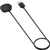 MEMELOKA Caricatore Compatibile con Amazfit Active 3 Premium/Active Max/T-Rex Ultra 2/Balance 2/Balance/T-Rex 3/T-Rex 3 PRO, 100cm USB Cavo di Ricarica, Nero