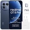 realme GT 8 Pro 5G Smartphone 12+256GB, Processor Snapdragon® 8 Elite Gen 5, Schermo da 6.79 pollici, Ricarica Rapida 120W, Batteria da 7000mAh, Fotocamera da 200MP, IP69, Refresco a 144Hz, Urban Blue