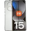 KEJI Cover per Xiaomi Redmi Note 15 4G / 5G / Poco M8 5G, Custodia in TPU Morbido, Trasparente Compatibile con Xiaomi Redmi Note 15 4G / 5G / Poco M8 5G (Trasparente)