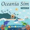 SIM2ROAM Scheda SIM prepagata Oceania | Utilizzo per 30 giorni | Fino a 20 GB di dati + 15 minuti di chiamate internazionali + 55 SMS | Australia Nuova Zelanda Figi Paula + altro | Plug & Go