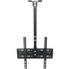 VR VETRINEINRETE Vetrineinrete® Staffa tv da 26" a 60" pollici supporto da soffitto per televisore plasma lcd schermo attacchi vesa 100x100 400x400 mm altezza regolabile