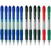 Pilot - penna Supergrip, confezione da 12 unità (6 blu, 4 nere, 1 rossa, 1 verde)