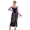 Disguise 129799B-EU - Costume classico da Ursula per adulti, per ragazze, multicolore