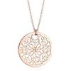Elli Collana con Pendente da Donna Placcato Oro Rossa