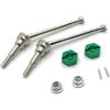 Generic RC Alberi Trasmissione Compatibile Con Wltoys 1/12 12423 12427 12428 Auto Telecomandata Accessori Di Aggiornamento Parti Albero Di Trasmissione Anteriore In Metallo(Green)