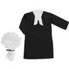 ORFOFE Costume Avvocato per Bambine e Bambini, Abito Giudice Unisex per Cosplay, Tessuto Confortevole, Facile da Lavare, Cambio Rapido, per Halloween, Feste Tema, Recite Scolastiche e Party di Carneva