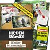 Hidden Games Luogo del Reato - Il killer del campeggio - Gioco investigativo, tipo Escape Room da tavolo, giochi nascosti, risolvi un caso, detective gallo, caso da risolvere, cold case gioco