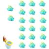 Generico Bath Toys For - 20 Pieces Duck Floating Water Toys | Duck Fishing Game Set | 7cm, ABS, Floating With Hooks, Sensory Development, Outdoor Party Activity, For Boys Girls Bath Water Play