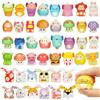 Gudotra 64 Pezzi Regalini Compleanno Bambini 32 Squishy Gadget Compleanno con 32 Sacchetti Regalo Bambini Gadget Antistress Pensierini Regalini per Alunni Fine Anno Scolastico Invitati