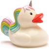 Duckshop I anatra da bagno con unicorno, L 10 cm, regalo per bambini, presente, ragazza, collezionista