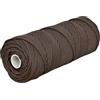 Corderie Italiane 006009047 Treccia palamiti marrone 3 mm - 100 mt