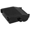 Generic NEW LON0167 Scatola di giunzione di protezione condensatore in plastica nera 13,5 cm x 11,5 cm(Schwarzer Kunststoffschalenkondensator Protector Junction Box 13,5 cm x 11,5 cm