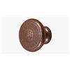 effedielle Pomolo forgiato fisso per porta, portone ∅ 70 mm. Finitura ruggine completo di vite di fissaggio passante. FA 796 70