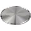 TOOLNOX Coperchio per flangia per vuoto Morsetto Tri-Clamp sanitario in acciaio inox SUS 304 da 1,5, 2, 3, 4, con tappo cieco, for vino fatto in casa, diametro esterno 50,5 mm(Ferrule 50.5mm,316L)