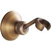 Alberta Soffione doccia set, doccia a forma di telefono retrò in ottone, utilizzato in bagno e doccia Bracket in rame (Color : Copper bracket)